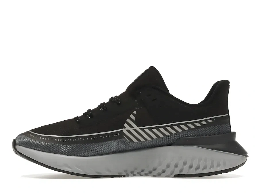 Фото № 3 с приближением к товару «‎Nike Legend React 2 Shield Black Reflect Silver »