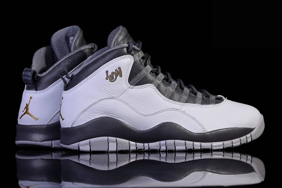 Фото № 2 с приближением к товару «‎Nike Air Jordan 10 Retro London City Pack »