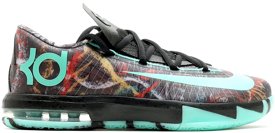 Фото № 1 с приближением к товару «‎Nike KD 6 NOLA Gumbo League Illusion »