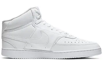 Nike Court Vision Mid Triple White - 2