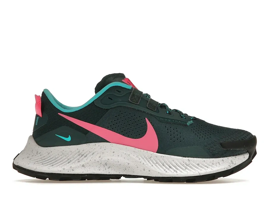 Фото № 1 с приближением к товару «‎Nike Pegasus Trail 3 Dark Teal Green Pink Glow »
