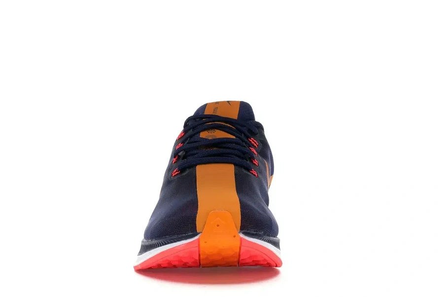 Фото № 2 с приближением к товару «‎Nike Zoom Pegasus 35 Turbo Blackened Blue Orange Peel »