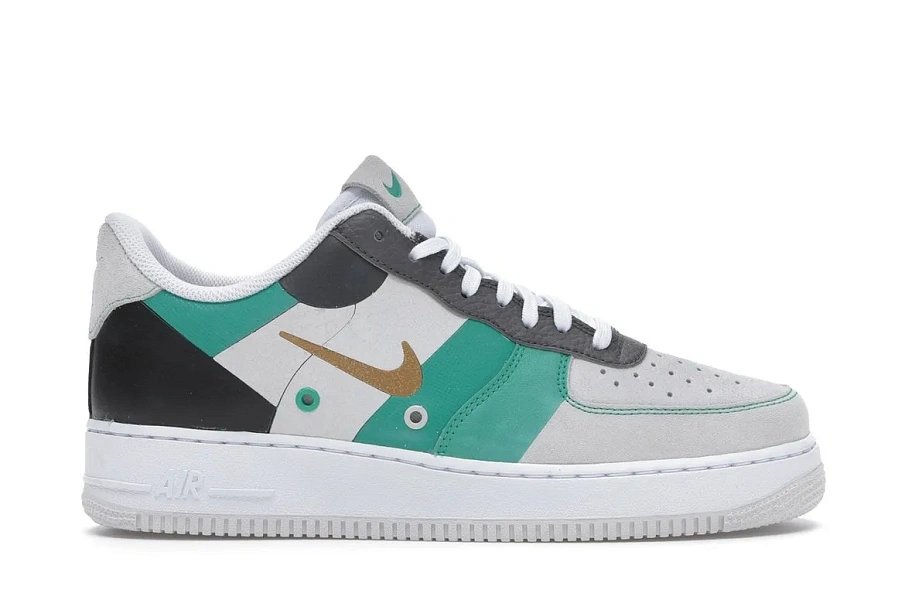 Фото № 1 с приближением к товару «‎Nike Air Force 1 Low Vast Grey Green»