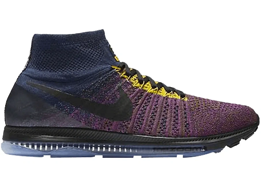 Фото № 1 с приближением к товару «‎Nike Zoom All Out Flyknit College Navy»