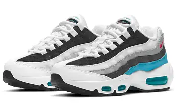 Nike Air Max 95 Recraft (GS) WhiteRedBlue - 3