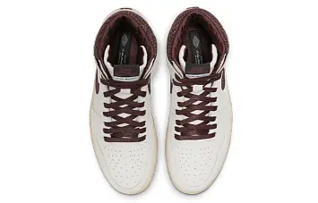 A Ma Maniere x Air Jordan 1 High OG GreyBrown - 4