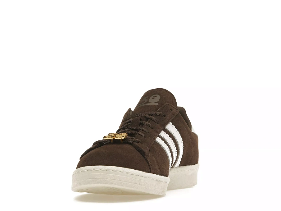 Фото № 2 с приближением к товару «‎adidas Campus 80s Bape 30th Anniversary Brown»
