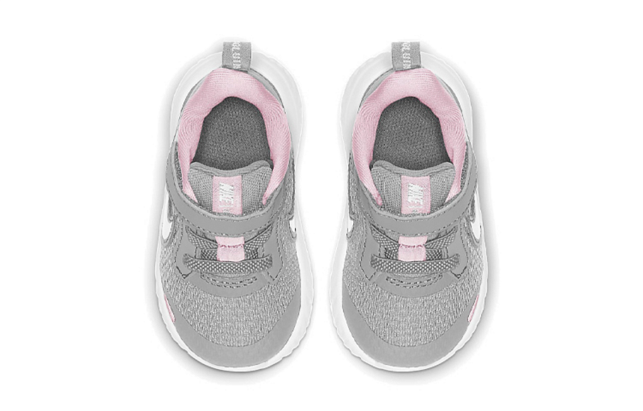 Фото № 3 с приближением к товару «‎Nike (TD) Revolution 5 GreyPinkWhite»