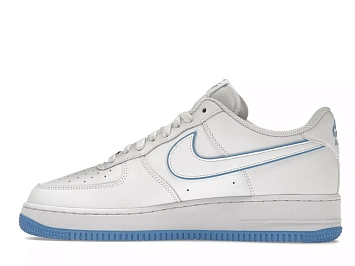 Nike Air Force 1 '07 Low White University Blue Sole - 3
