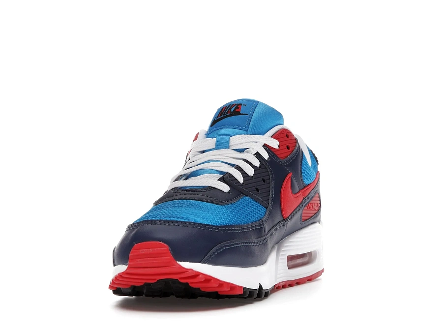 Фото № 4 с приближением к товару «‎Nike Air Max 90 Photo Blue Navy»