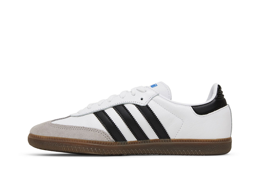 Фото № 4 с приближением к товару «‎adidas Samba OG White Black Gum»