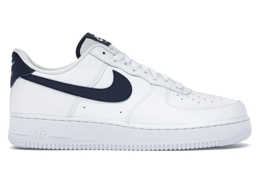 Фото № 1 с приближением к товару «‎Nike Air Force 1 Low White Midnight Navy (2020)»