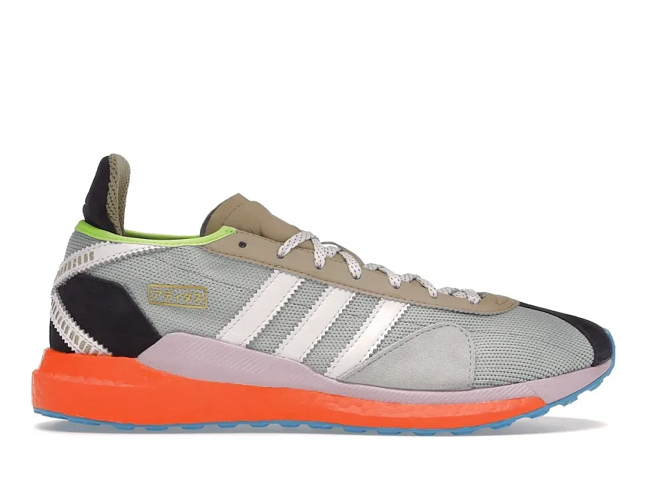 Фото № 1 с приближением к товару «‎adidas Tokio Solar Hu Pharrell Nigo Friendship Pack Blue»