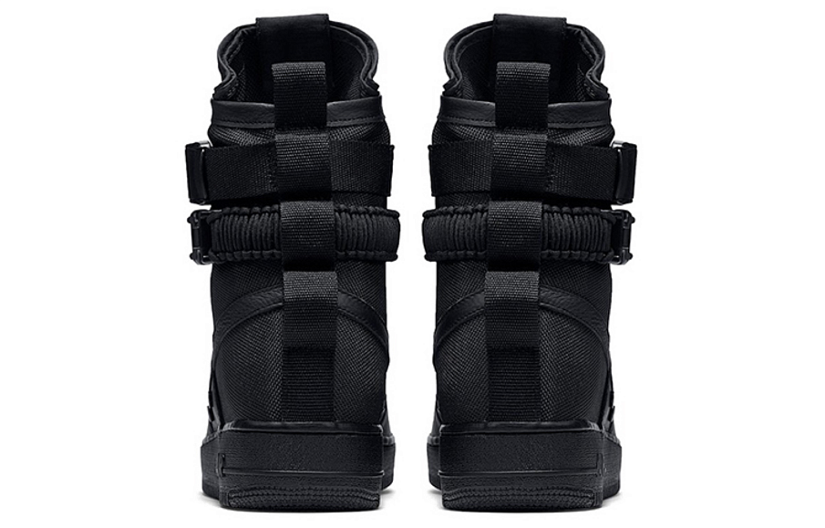 Фото № 4 с приближением к товару «‎Nike SF Air Force 1 High Triple Black»