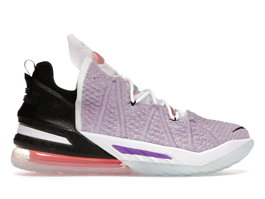 Фото № 1 с приближением к товару «‎Nike LeBron 18 Graffiti Blue Muti-Color»