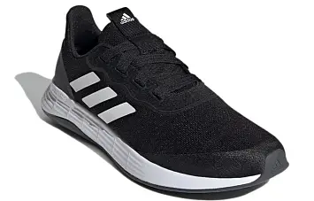 adidas Wmns QT Racer Sport 'Black White' - 4