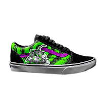 Фото № 1 с приближением к товару «‎The Nightmare Before Christmas x Vans Old Skool Lock Shock and Barrel»