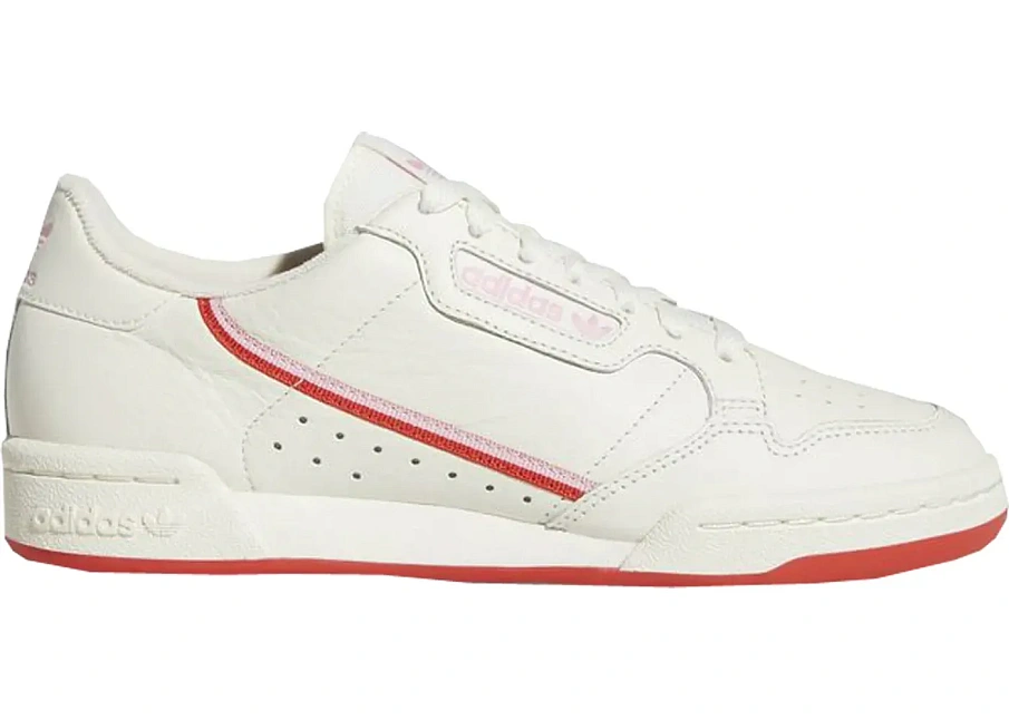 Фото № 1 с приближением к товару «‎adidas Continental 80 Off White Active Red »