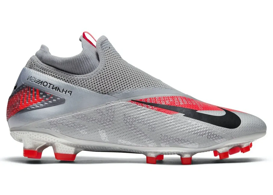Фото № 1 с приближением к товару «‎Nike Phantom Vision 2 Pro DF FG Metallic Bomber Grey»