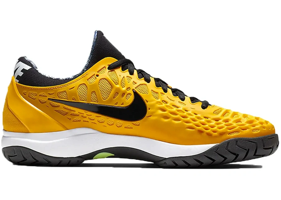 Фото № 1 с приближением к товару «‎Nike Air Zoom Cage 3 Hard Court Gold Black»