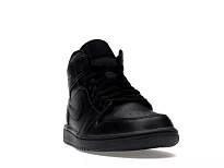 Фото № 1 с приближением к товару «‎Jordan 1 Mid Triple Black (2022)»