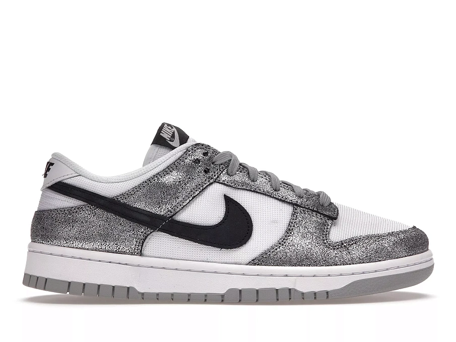 Фото № 1 с приближением к товару «‎Nike Dunk Low Golden Gals Metallic Silver »