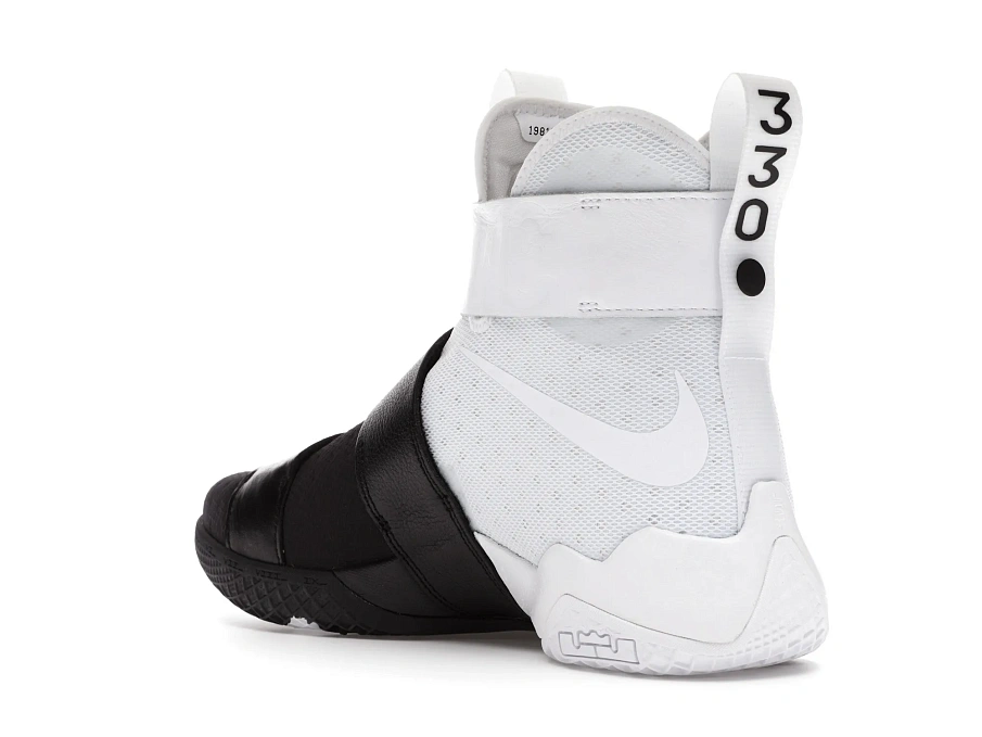 Фото № 6 с приближением к товару «‎Nike LeBron Zoom Soldier 10 Pinnacle White Black»