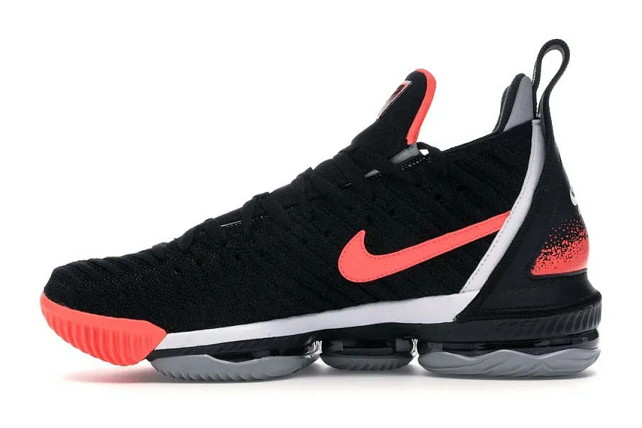 Фото № 3 с приближением к товару «‎Nike LeBron 16 Black Hot Lava»