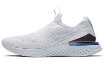 Фото № 1 с приближением к товару «‎Nike Epic Phantom React Flyknit White Hydrogen Blue (W)»