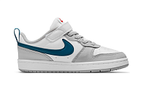 Фото № 2 с приближением к товару «‎(BP) Nike Court Borough Low 2 Low-Top Sneakers WhiteGreyBlue»