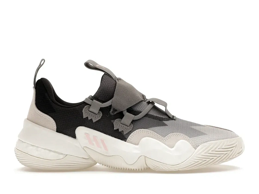 Фото № 1 с приближением к товару «‎adidas Trae Young 1 White Grey Purple»