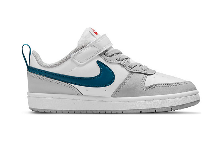 Фото № 2 с приближением к товару «‎(BP) Nike Court Borough Low 2 Low-Top Sneakers WhiteGreyBlue»