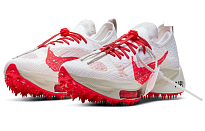 Фото № 3 с приближением к товару «‎Nike Air Zoom Tempo NEXT Off-White WhiteRed»