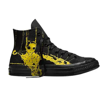 EDGLRD x Converse Chuck 70 Hi Black Yellow - 1