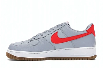 Nike Air Force 1 Low '07 Wolf Grey University Red (CI0057-003) - 3