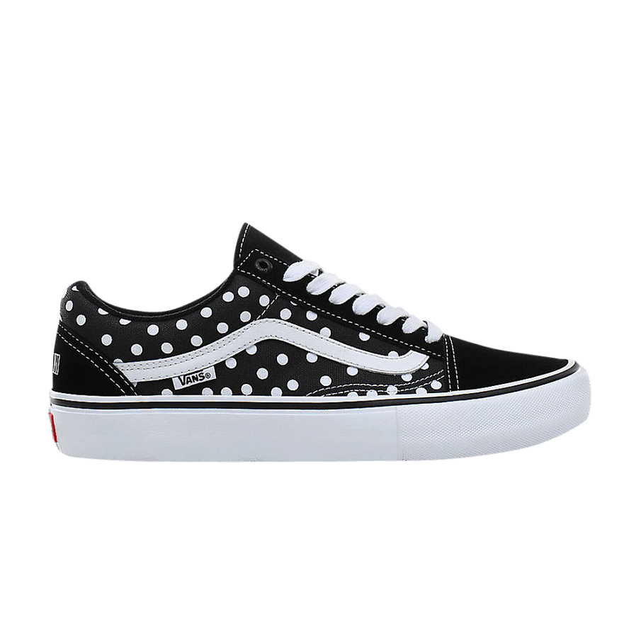Фото № 1 с приближением к товару «‎Baker x Vans Old Skool Pro Dustin Dollin - Polka Dots»