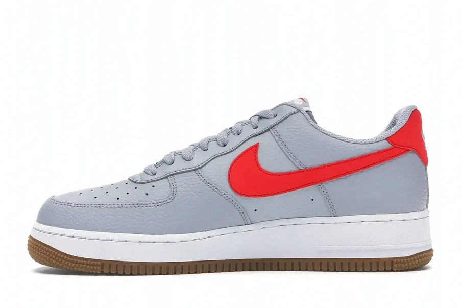 Фото № 3 с приближением к товару «‎Nike Air Force 1 Low '07 Wolf Grey University Red»