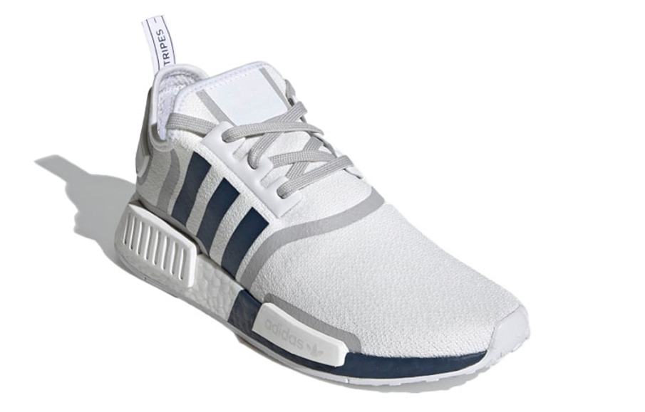 Фото № 3 с приближением к товару «‎adidas Originals NMDR1 WhiteSilverBlue»