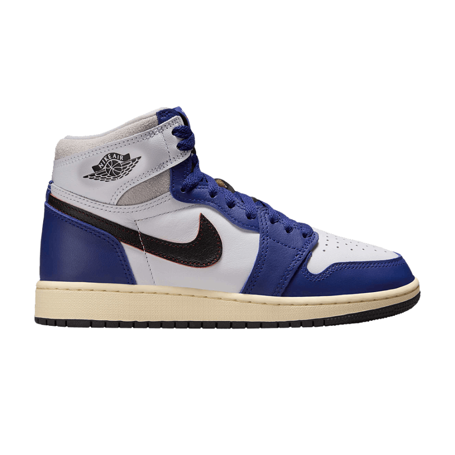 Фото № 1 с приближением к товару «‎Air Jordan 1 Retro High OG GS Rare Air - Deep Royal Blue»