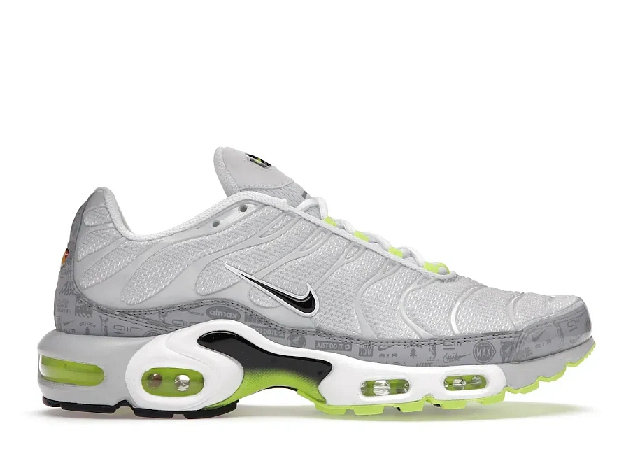 Фото № 1 с приближением к товару «‎Nike Air Max Plus Platinum Grey Reflective Logos»