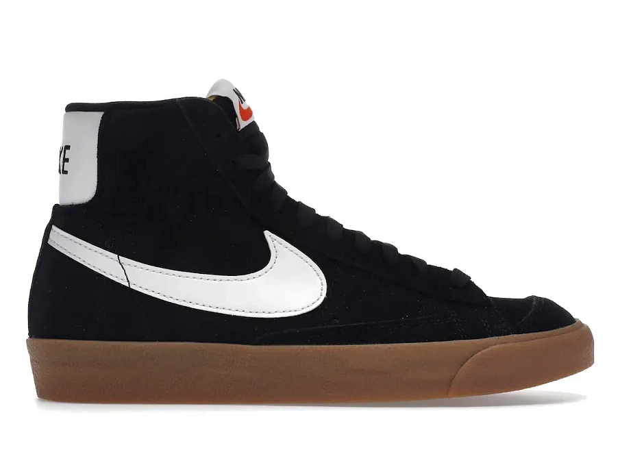 Фото № 1 с приближением к товару «‎Nike Blazer Mid 77 Black White Gum »