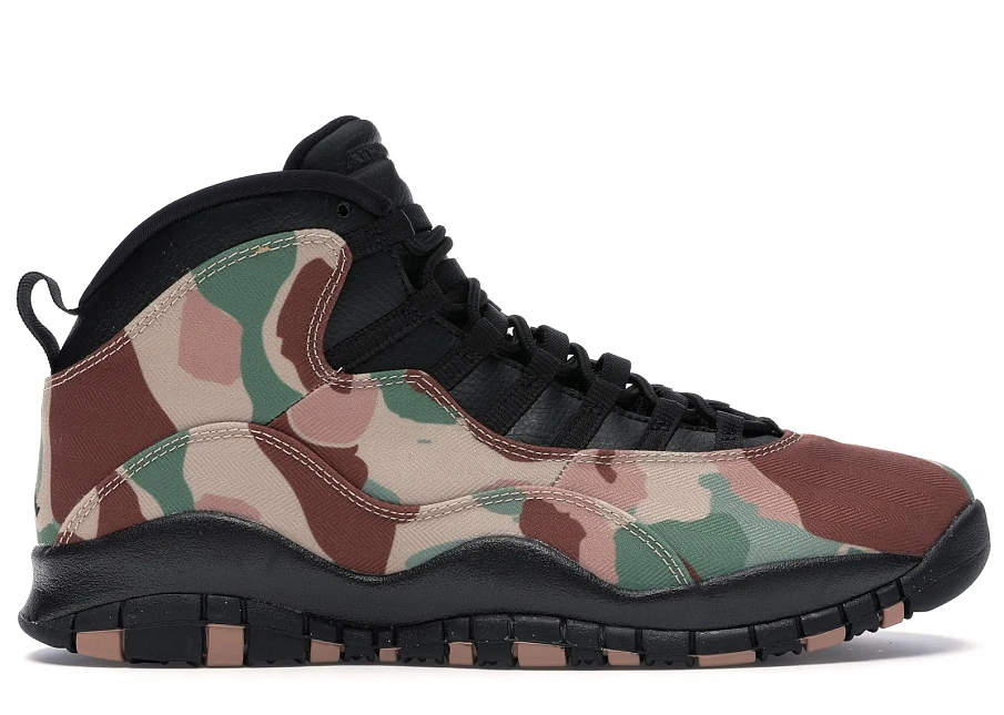 Фото № 1 с приближением к товару «‎Jordan 10 Retro Duck Camo»