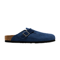 Фото № 1 с приближением к товару «‎Birkenstock Boston Suede Embossed Corduroy Narrow Indigo»