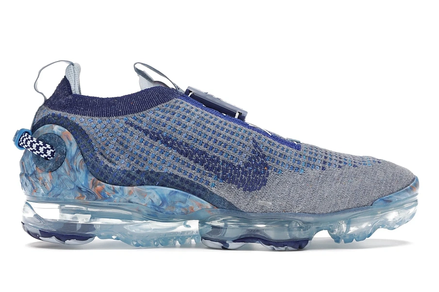 Фото № 1 с приближением к товару «‎Nike Air VaporMax 2020 Flyknit Stone Blue»