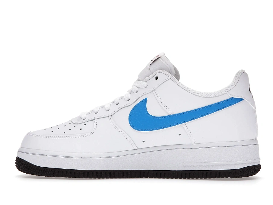 Фото № 5 с приближением к товару «‎Nike Air Force 1 Low White Red Blue»