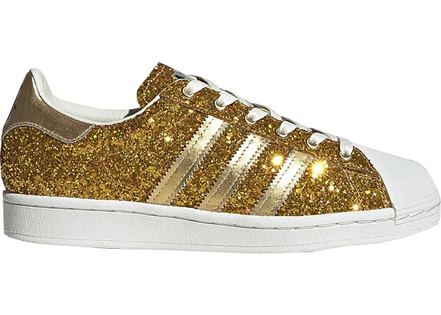 Фото № 1 с приближением к товару «‎adidas Superstar Gold Metallic »