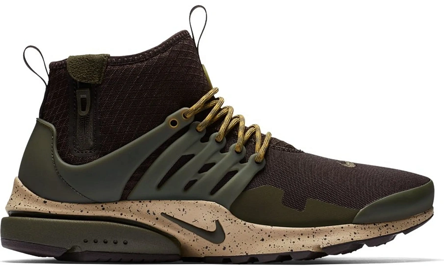 Фото № 1 с приближением к товару «‎Nike Air Presto Mid Utility Velvet Brown»