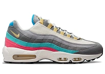 Фото № 1 с приближением к товару «‎Nike Air Max 95 Air Sprung Grey Aqua Pink»