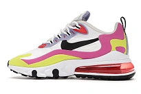 Фото № 5 с приближением к товару «‎Nike Air Max 270 React White Pink Yellow »