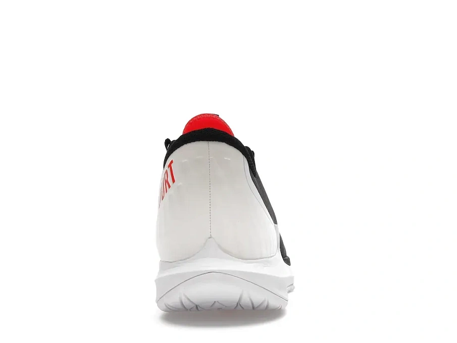 Фото № 4 с приближением к товару «‎Nike Court Air Zoom Zero Black Bright Crimson»